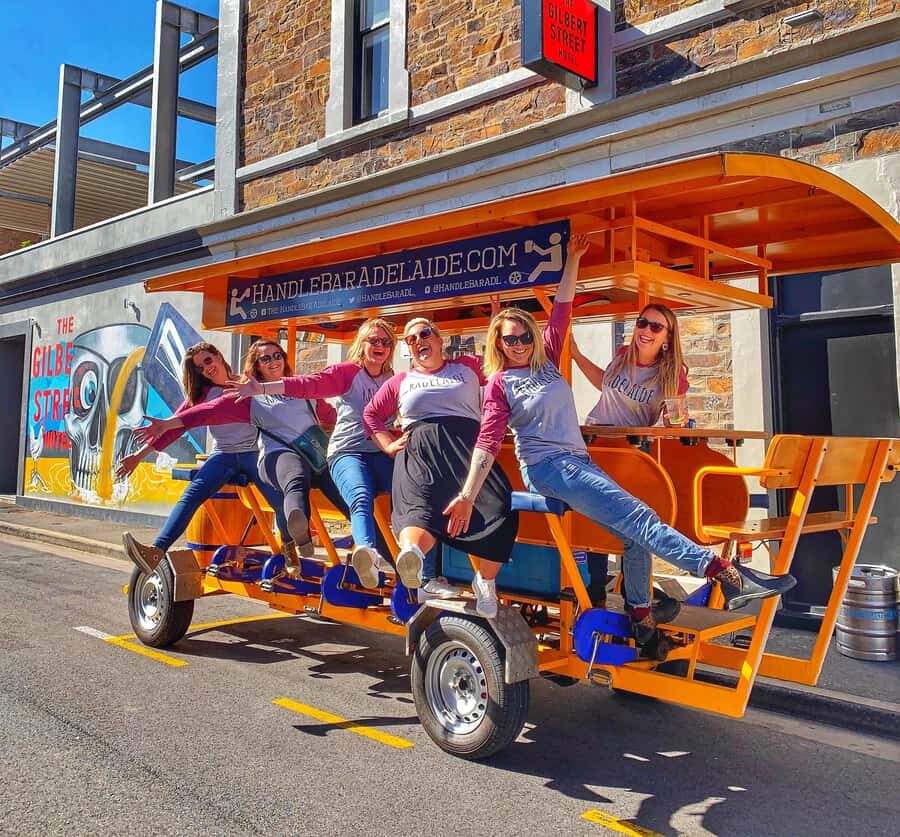 Adelaide: HandleBar Bike Tour with Pub Stops & Dinner Option - Meeting Up in Adelaide CBD: Quick Start, Clear Instructions