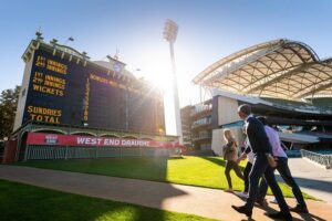 Adelaide Oval Stadium Tour - Adelaide Oval’s best blend: heritage scoreboard, fig trees, and renovated spaces