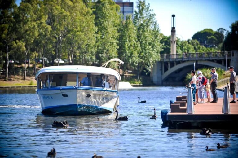 Adelaide: River Torrens Popeye Devonshire Tea Cruise - Boarding at Popeye River Cruises near Elder Park Landing