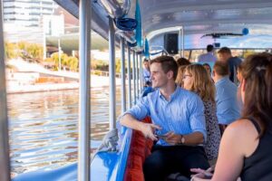 Adelaide: River Torrens Popeye Sightseeing Cruise - Cruising the River Torrens: Festival Centre to the Weir Gate