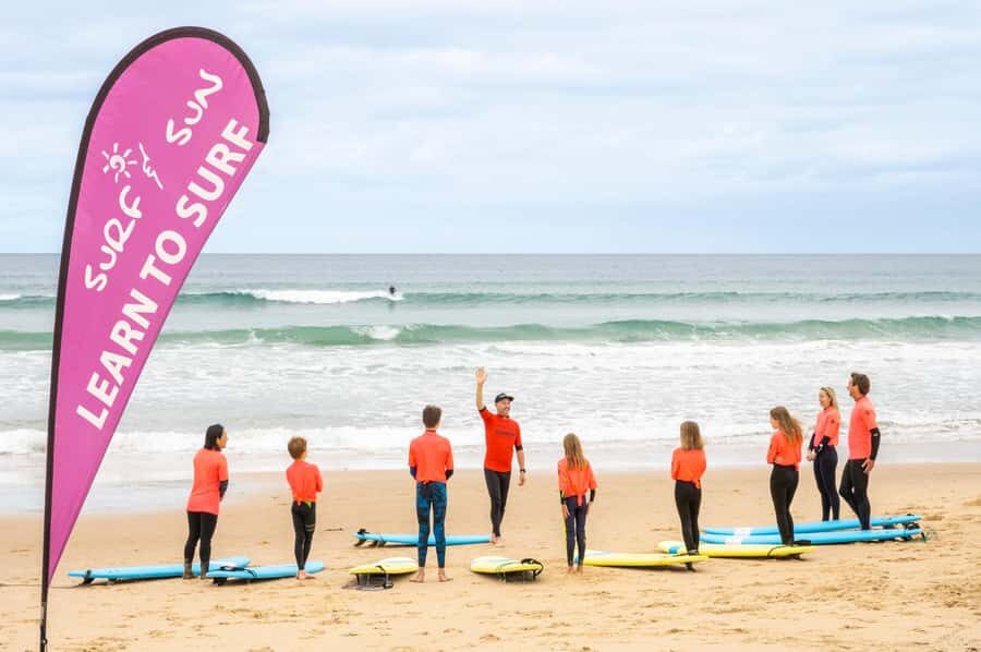 Adelaide: Surfing Lesson at Middleton Beach with Equipment - The gear part: fitted wetsuit, rash shirt, and soft board that lowers the risk