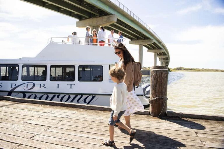 From Goolwa: Half-Day Coorong Experience - The Boat Part: Down the Wharf, Through the Barrage, Into Seal Territory