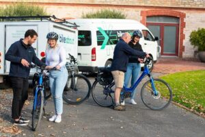 Hahndorf food and wine E-Bike Tour - Meeting at The Lane Vineyard and getting your ride started