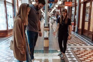 Welcome to Adelaide Walking Tour - Public Art in Rundle Mall: Mall’s Balls and the Rundle Mall Pigs